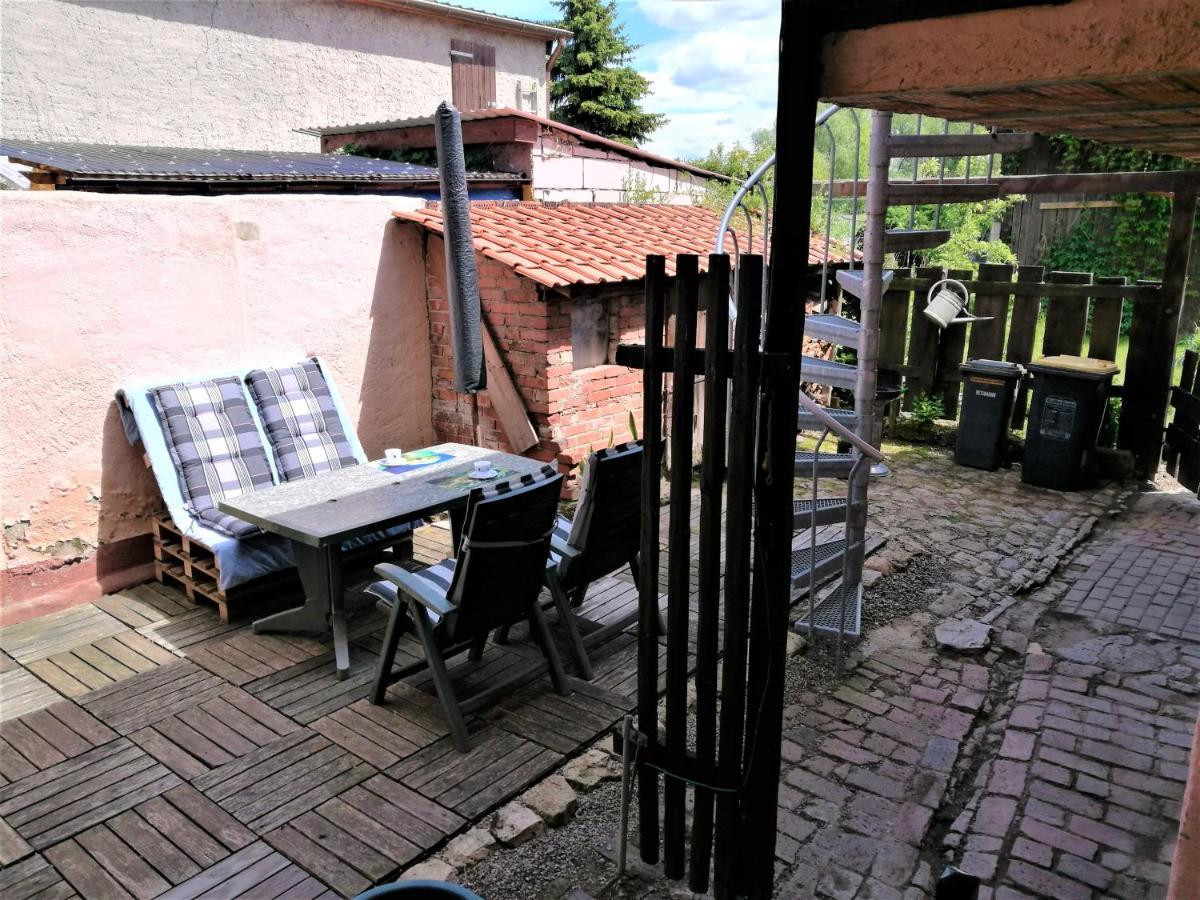 Familienfreundliches Ferienhaus Mit 3 Schlafzimmern Oldisleben Kültér fotó